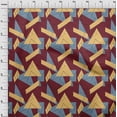thumbnail image 3 of oneOone Coton Flex Tissu Rectangle & Triangle Géométrique Tissu Imprimé BTY 40 Pouces de Large, 3 of 4