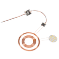 thumbnail image 1 of 12V Maglev Wireless Power Supply Transmitter Coil Induction Wireless Receiver LightLED DIY Magnetic Levitation Moon Lamp,1 set * 12V Maglev Wireless Power Supply Transmitter, 1 of 8