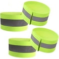 thumbnail image 3 of 8 Pieces Reflective Bands High Visibility Reflector Bands Straps Tape Bracelets Reflective Running Gear For Women Men, 3 of 5