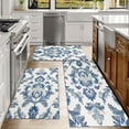 thumbnail image 6 of Kitchen Rugs Sets of 3 Non Slip Washable Kitchen Mats for Floor, Waterproof Kitchen Runner Rug, Floor Mat Carpet for Entryway, Laundry, Sink, Hallway, Bathroom, 6 of 12