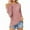 Pink, variant on KIHOUT Women's Loose One-word Off-shoulder Button Long-sleeved T-shirt Top