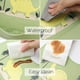 thumbnail image 2 of Juego de 3 baberos de silicona, baberos impermeables para comer con recogedor de migas, fáciles de lavar, súper suaves, baberos reutilizables para niños pequeños (A), 2 of 4