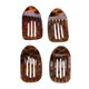 thumbnail image 1 of Pinzas Para El Cabello Planas, Pinzas Para El Cabello Planas De Plástico Exquisitas Con Agarre Fuerte Para Cabello Fino Y Grueso, 1 of 7
