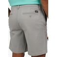 thumbnail image 3 of Chaps Men's & Big Men's Flat Front Flex Oxford Shorts, Sizes 30-42, 8" Inseam, 3 of 5