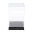 thumbnail image 3 of TISHITA Miniature Figurines Craft Display Boxes Clear 20cmx20cmx30cm, 3 of 7
