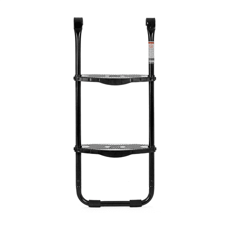 SkyBound Trampoline Ladder - 2 Steps Wide-Step Ladder for Trampoline - Universal Trampoline Accessories