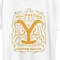 thumbnail image 3 of Yellowstone - Yellowstone Flourish Design - Women's Short Sleeve Graphic T-Shirt, 3 of 6