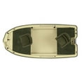 Sun Dolphin Pro 120 2Man Fishing Boat, Padded Swivel Seats Included