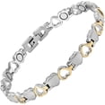 thumbnail image 1 of Pulsera de cobre de desintoxicación linfática para mujeres, alivio del dolor para la artritis, drenaje linfático, terapia magnética de cobre sólido terapéutico, 1 of 3