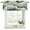 Sage Green, variant on Sage Green Ombre Curtain Valances for Windows, Kitchen Valance Window Treatments Panel 2 Pack, Modern Moire Geometric Abstract Rod Pocket Short Curtains for Bathroom Bedroom 42 x 12 Inch