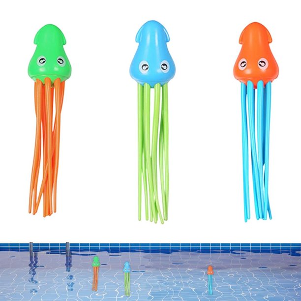 Lucybak Sinking Pool Toys Diving Fish Toys for Pool for Kids Swim Toys