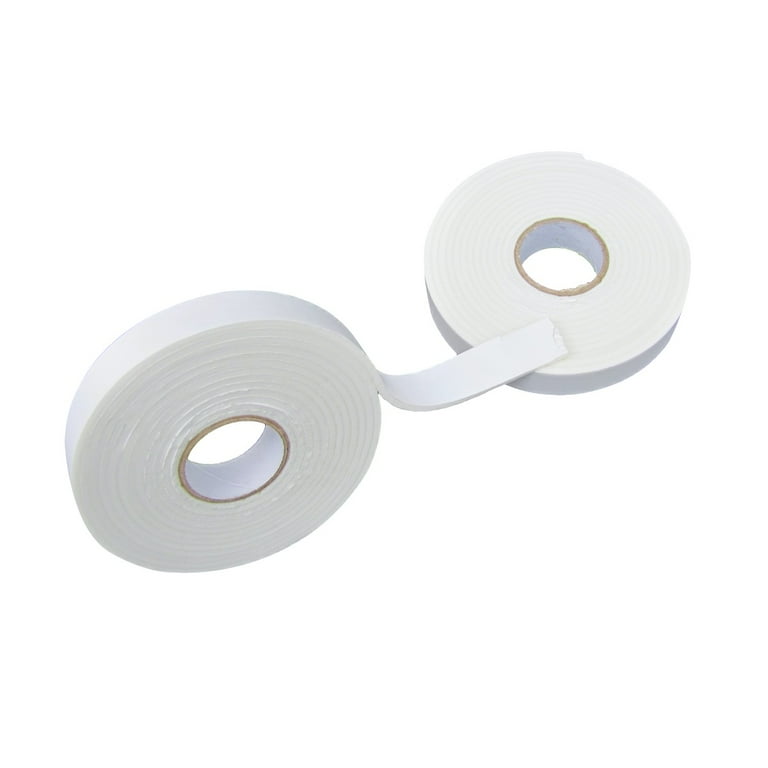 2 Pack White Double Sided Foam Wall Mounting Tape Strong Adhesive Sticky Tack 2 Pack White Double Sided Foam Wall Mounting Tape Strong Adhesive Sticky Tack