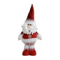 thumbnail image 1 of JJKBVCLO Santa And Snowman Stretchable Doll Knitted Standing Doll For Home Tabletop Festive Display, 1 of 4