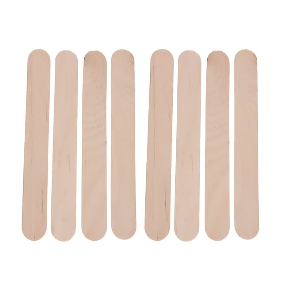 QARUN 50 Pcs Tongue Depressors Wax Applicator Waxing Sticks for Home Use Wax Applying Sticks