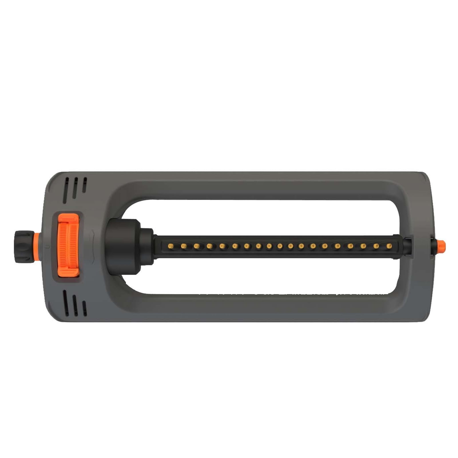 OIUR Oscillating Sprinkler 19-Hole Nozzle Lawn Sprinkler Wide Coverage Irrigation Water Sprinkler for Patio Yard Lawn Watering
