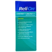 ReliOn تأكيد شرائط اختبار الجلوكوز في الدم الصغير ، 50 Count