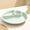 Green, variant on Tunhigl Round Divided Food Tray - Large Capacity Serving Platter with Compartments - Snack & Fruit Tray for Appetizer, Meal, Party for Home, Picnic, Buffet, Entertaining - Dishwasher Safe Blue