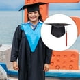 thumbnail image 5 of Chapeau de Diplômé Universitaire avec Pompons et Mortier, 5 of 5