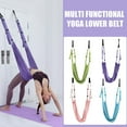 thumbnail image 2 of Yoga Strap Rope Stretch Leg Splits Trainer Home Gym Belt Multi-functional 2024 W3V3, 2 of 6