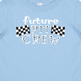 thumbnail image 4 of Inktastic Future Pit Crew Racing Flags Boys or Girls Baby T-Shirt, 4 of 5