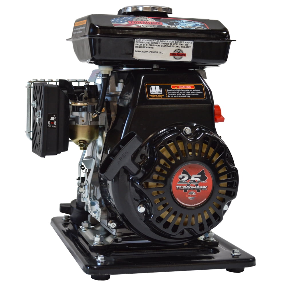 1.5 Inch Intake 2.5 HP Portable Water Pump 4 Stroke 52GallonPer