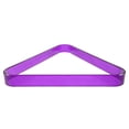 thumbnail image 1 of YSNOOWE Purple Billiard Triangle Rack for Pool Tables with Durable Plastic Frame and Neat Ball Storage, 1 of 8