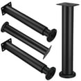 4 Pcs Adjustable Furniture Legs Legs Desk Risers Bed Legs
