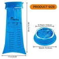 10/50 Pcs 1000ml Vomit Bags Nausea Bags,Disposable Emesis Bags for