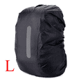 thumbnail image 3 of Mochila impermeable reflectante, funda protectora para lluvia, para deportes al aire libre, ciclismo nocturno, funda protectora ligera y segura para lluvia, para acampar al aire libre y senderismo, 3 of 5