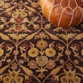 thumbnail image 6 of SAFAVIEH Antiquity Francine Oriental Wool Runner Rug, Dark Plum/Gold, 2'3" x 12', 6 of 11