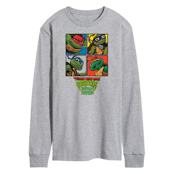 Teenage Mutant Ninja Turtles Mutant Mayhem - Mutant Mahem Grid - Men's Long Sleeve T-Shirt
