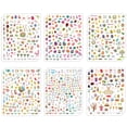 thumbnail image 1 of 12 Uds pegatinas para decoración de uñas de Pascua, calcomanías para uñas, diseño de patrón de conejito de huevos de conejo de Pascua, 1 of 5