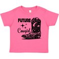 thumbnail image 3 of Inktastic Future Cowgirl Western Boot Rodeo Girls Toddler T-Shirt, 3 of 5