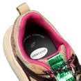 thumbnail image 2 of LUCKY STEP Chunky Colorful Sneakers Fashion Walking Tennis Travel Shoes,Camel/Beige,Womens, 2 of 6
