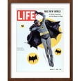 thumbnail image 2 of Art.com Adam West as Superhero Batman, March 11, 1966 Photographic Print by Yale Joel, Brown Frame Wall Art, 17" x 21", 2 of 5