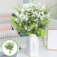 thumbnail image 1 of Artificial Flowers And Leaves Indoor And Outdoor Decorations Home Office Bouquets Centerpieces Wedding Decorations 12 Stems In A Bundle, 1 of 8