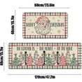 thumbnail image 3 of PALIFEUR Christmas Kitchen Rugs Set of 2, Christmas Stree Rugs, Non-Slip Kitchen Rug, Washable Kitchen Mats for Christmas Kitchen Decor Festival Holiday Party Decorations, 3 of 7