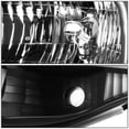 thumbnail image 4 of DNA Motoring For 07-14 Ford Expedition Euro Black Amber Corner Headlight Lamp Pair Replacement, 4 of 5