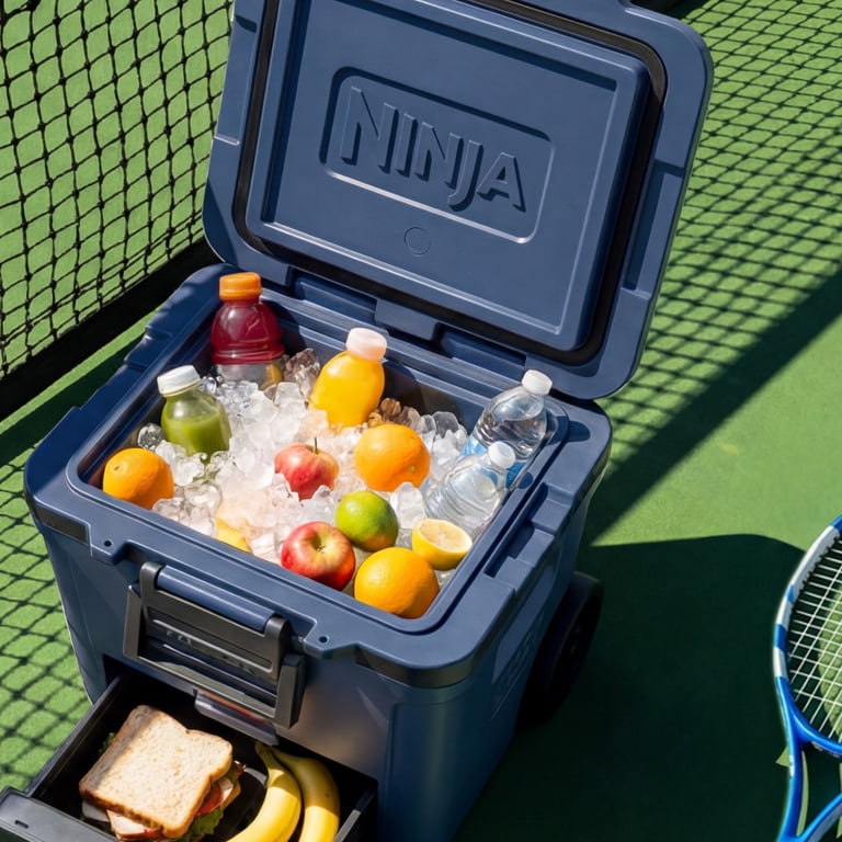 Ninja FrostVault 42-Qt Wheeled Cooler with Cold Dry Zone