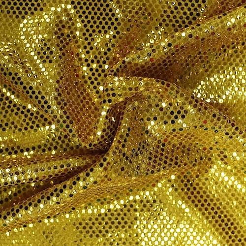Faux Sequin Knit Fabric Shiny Dot Confetti for Sewing Costumes Apparel