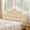 Beige, variant on Sulaicai Dorm Headboard Pillow, Long Ruffled Crown Tufted Backrest Support Cushion, Soft Padding Reading Support Wedge Pillow for Bedroom Bed Sofa Daybed (Pink, Twin 90cm / 35")