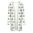thumbnail image 5 of Puntoco Coat Chaqueta Rebeca Estampada Floral De Manga Larga Con Cuello Redondo A La Moda Para Mujer Liquidación Puntoco Puntoco-1, 5 of 5