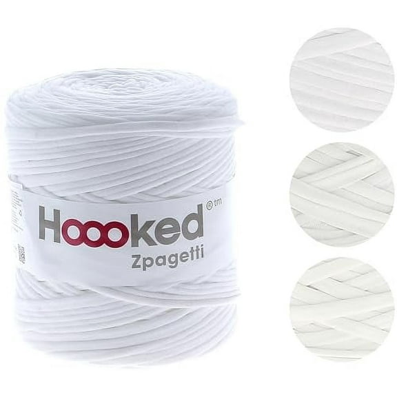 Hoooked Zpagetti Yarn-Lily White