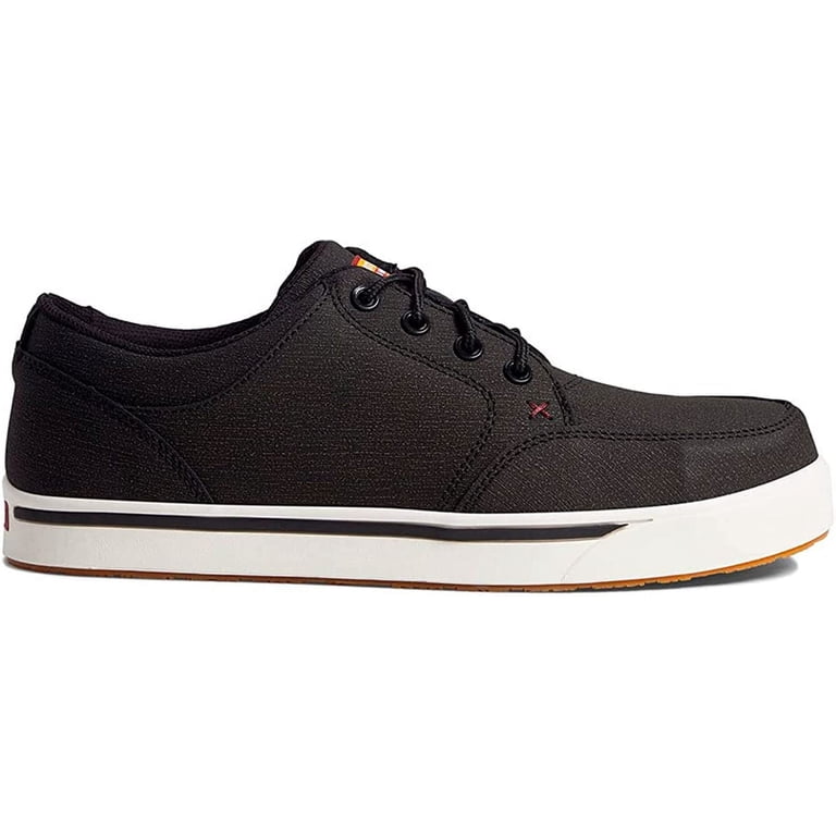 Twisted X Men\'s Work Kicks, Moc Toe Nano Toe, Charcoal, 11.5 M Twisted X® | Work Kicks | MCAN003 main image 3