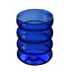 thumbnail image 5 of Matsuzay Vaso de agua de vidrio lindo reemplazo boca ancha redonda hogar Oficina dormitorio café leche jugo Azul 2Conjunto, 5 of 6