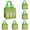 C*5, variant on CoreLiving Large Easter Gift Bags with Handles Bulk Set Reusable Non-Woven Fabric for Egg Hunt Party Favors Candy Treat Holders Decorative Totes