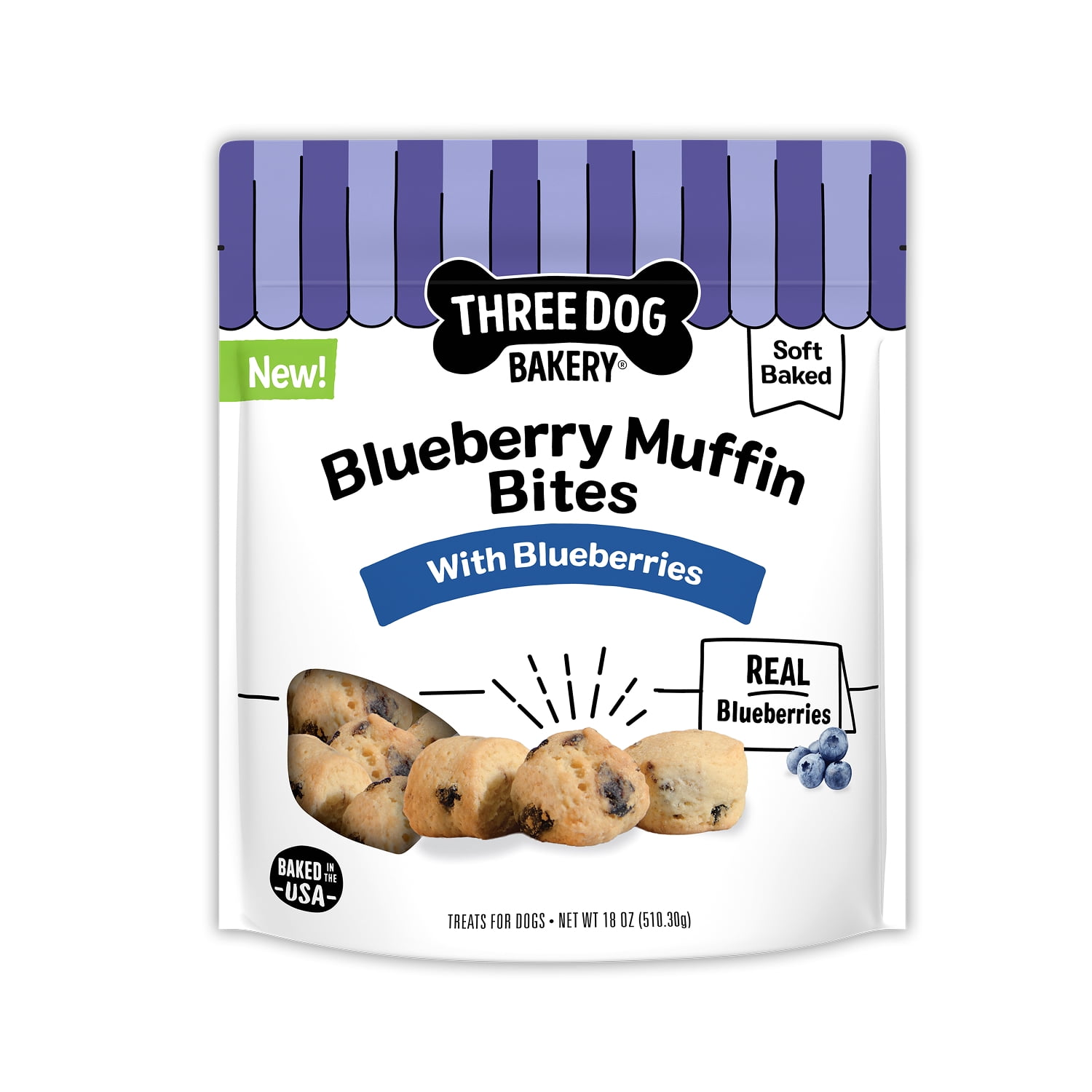 (4 pack) Blueberry Muffin Bites 18oz