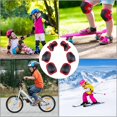 thumbnail image 2 of Kids Protective Gear, Kid's Pad Set Adjustable include Elbow Pads Wrist Pads Knee Pads 6packs-black, 2 of 5