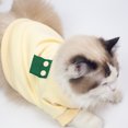 thumbnail image 3 of Chaleco de recuperación para gatos Mono médico antilamer para gatitos Adecuado para heridas en el borde abdominal o enfermedades de la piel Destete y protección posquirúrgica (M, Amarillo), 3 of 5