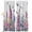 White Lavender Purple, variant on Watercolor Flowers Blackout Curtains for Bedroom/Living Room, Pinch Pleated Black Out Curtains, Retro Botanical Blooms Floral Butterfly Room Darkening Window Drapes with Hooks 2 Panels, 39"x70"